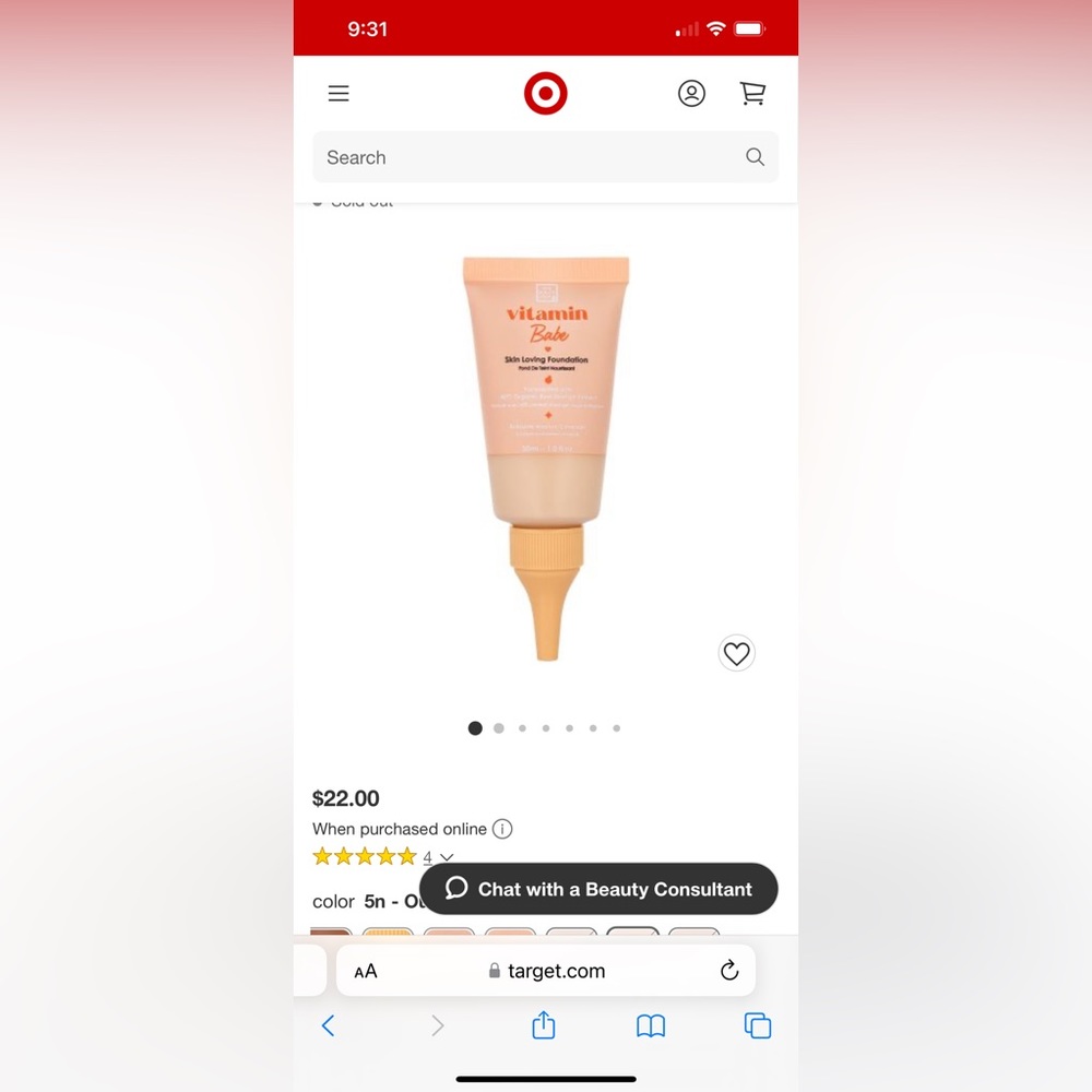 vitamin babe skin loving foundation